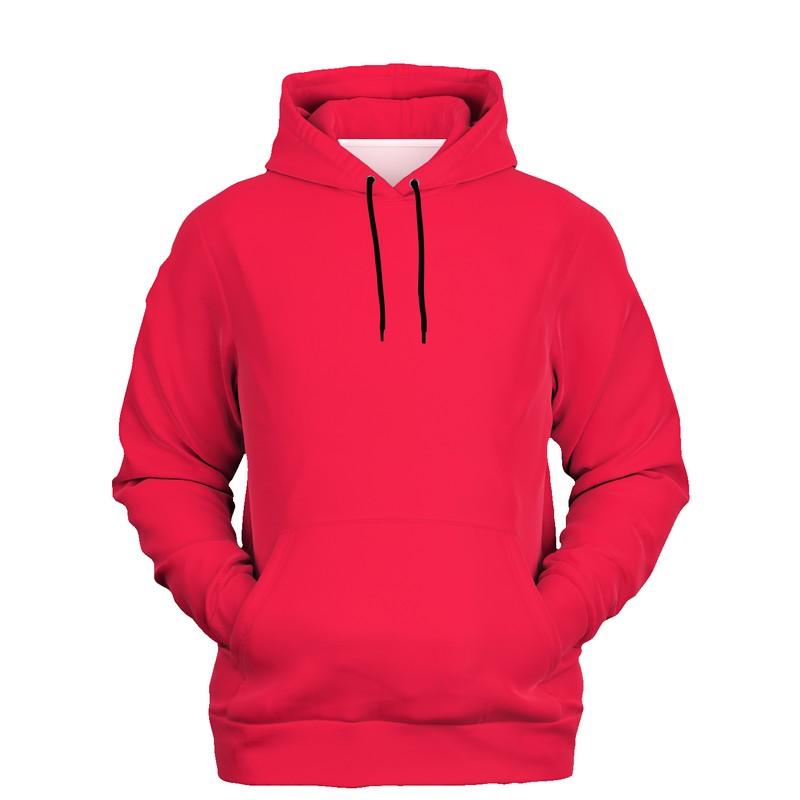 Pink Red Hoodie (C0M100Y75K0) - Ghost Front