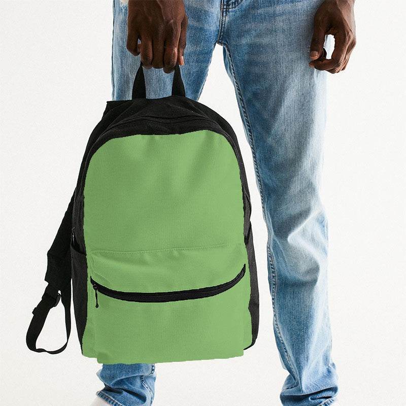 Pistachio Canvas Backpack (GL2-ME-ML) - Man Holding
