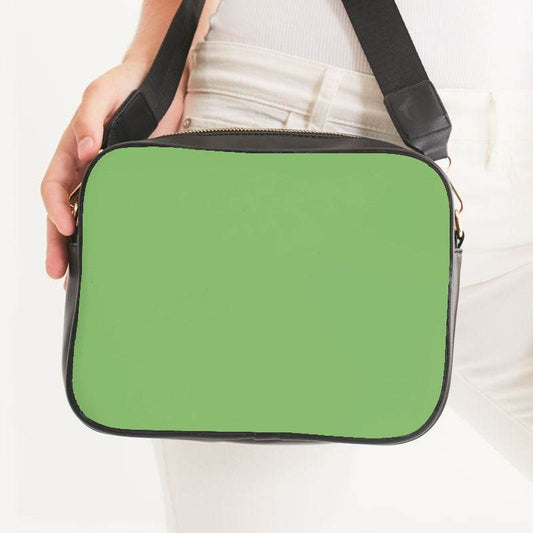 Pistachio Crossbody Bag (GL2-ME-ML) - Woman Front CloseUp