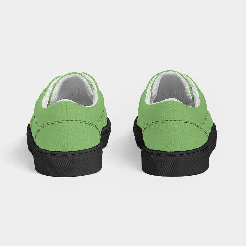 Pistachio Men's Canvas Sneakers (GL2-ME-ML) - Back