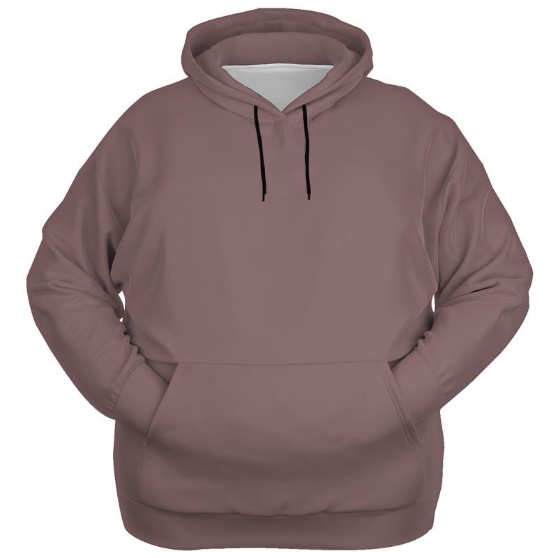 Plain Brown Hoodie (C0M30Y15K60) - Ghost Front PLUS