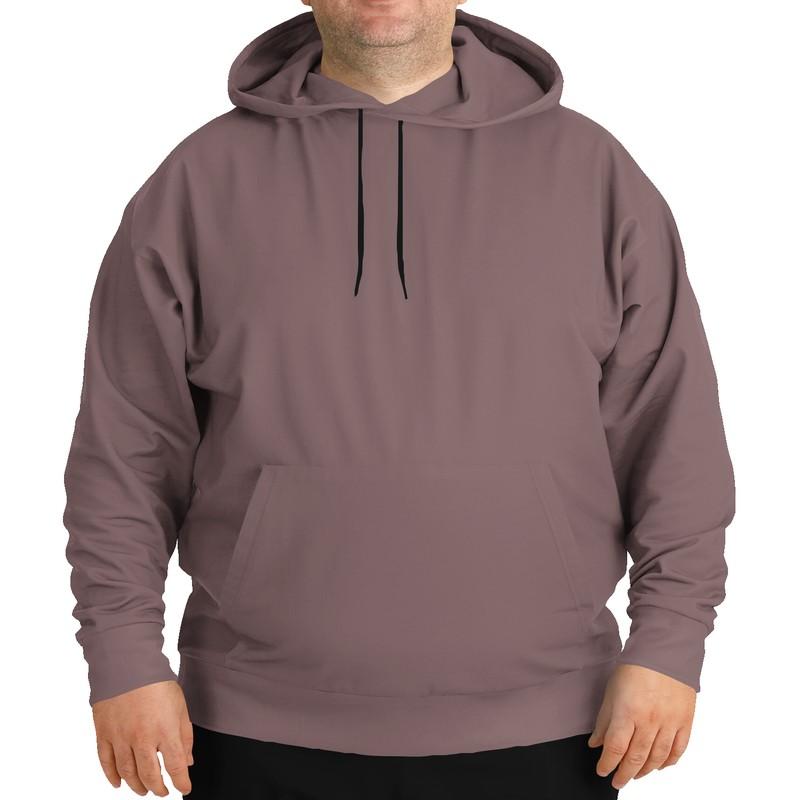 Plain Brown Hoodie (C0M30Y15K60) - Man Front PLUS