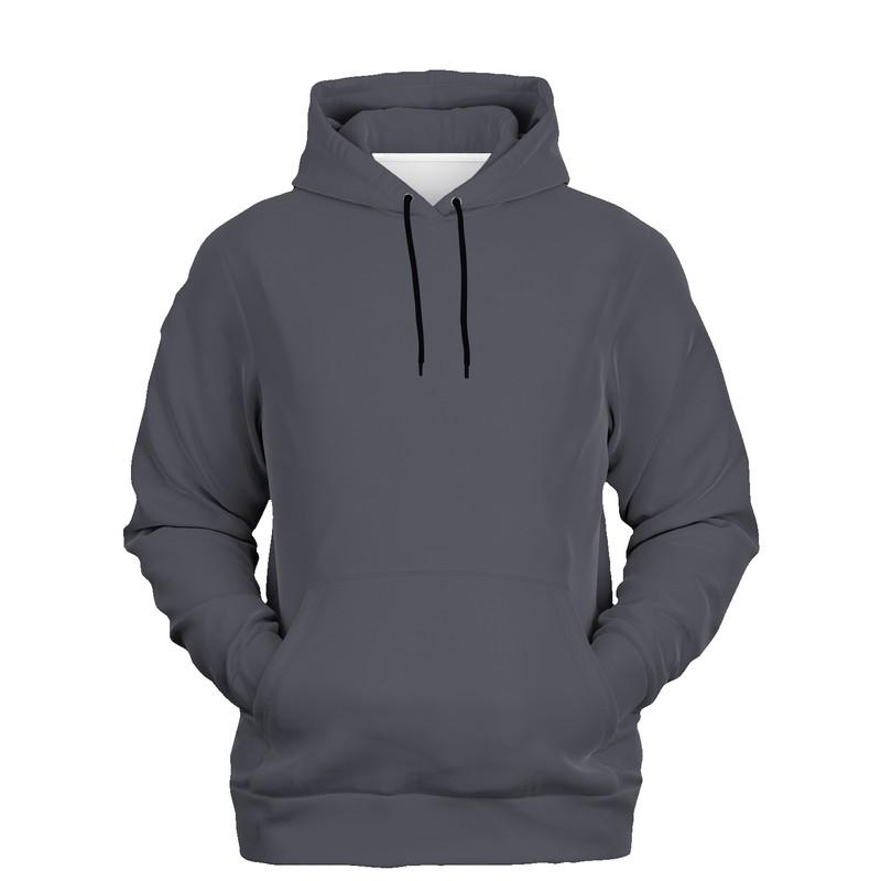 Plain Gray Hoodie (C10M10Y0K80) - Ghost Front