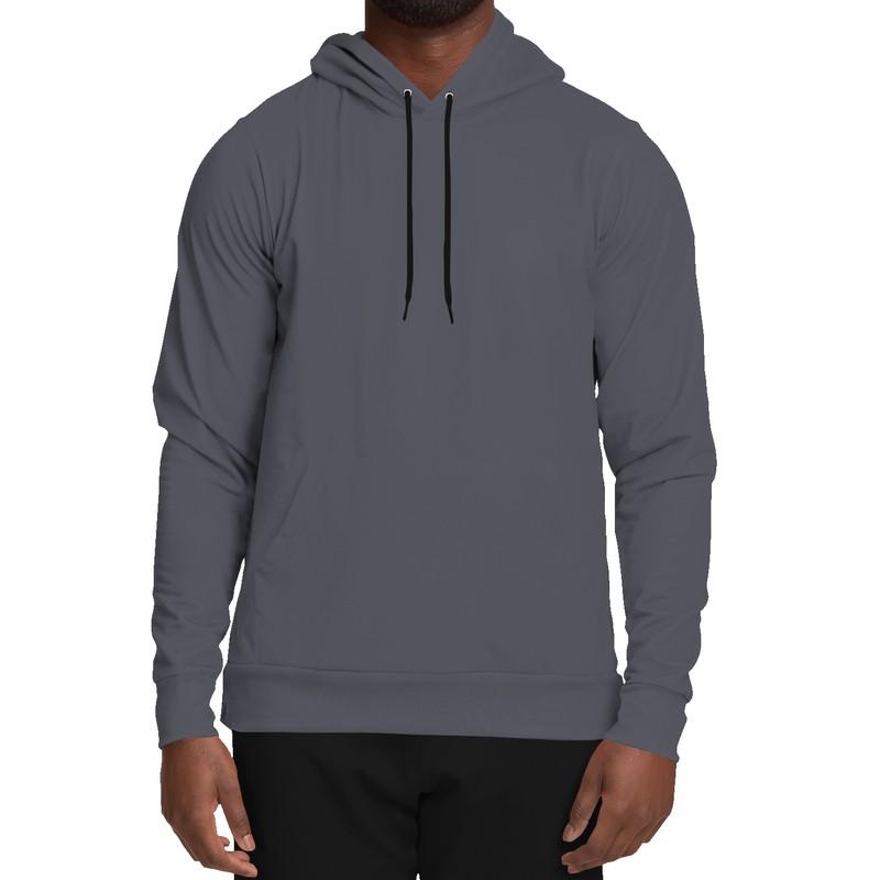 Plain Gray Hoodie (C10M10Y0K80) - Man Front