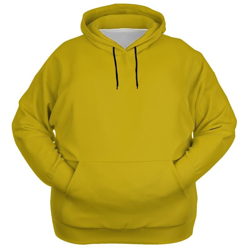 Plain Yellow Hoodie (C0M12Y100K30) - Ghost Front PLUS