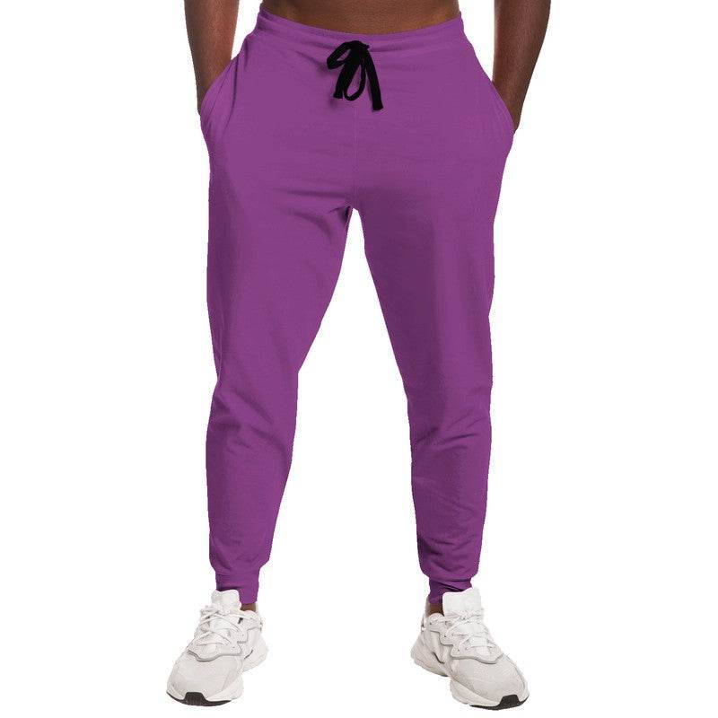 Plum Joggers (M-ME-ME) - Man Front
