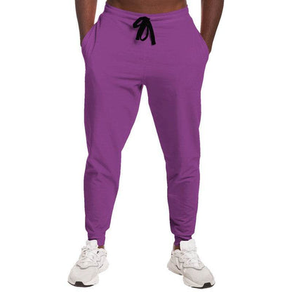 Plum Joggers (M-ME-ME) - Man Front