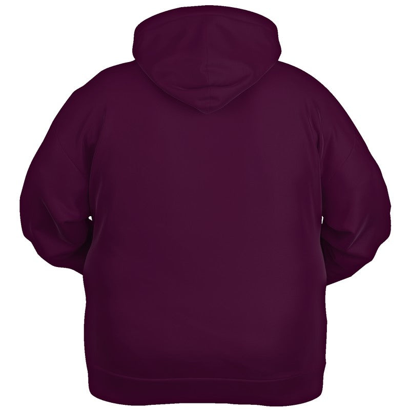 Plum Wine Hoodie PLUS (PIM2-MU-DE) - Ghost Back PLUS