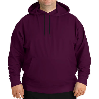 Plum Wine Hoodie PLUS (PIM2-MU-DE) - Man Front PLUS