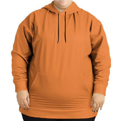 Pumpkin Hoodie PLUS (OR1-CL-ME) - Woman Front PLUS