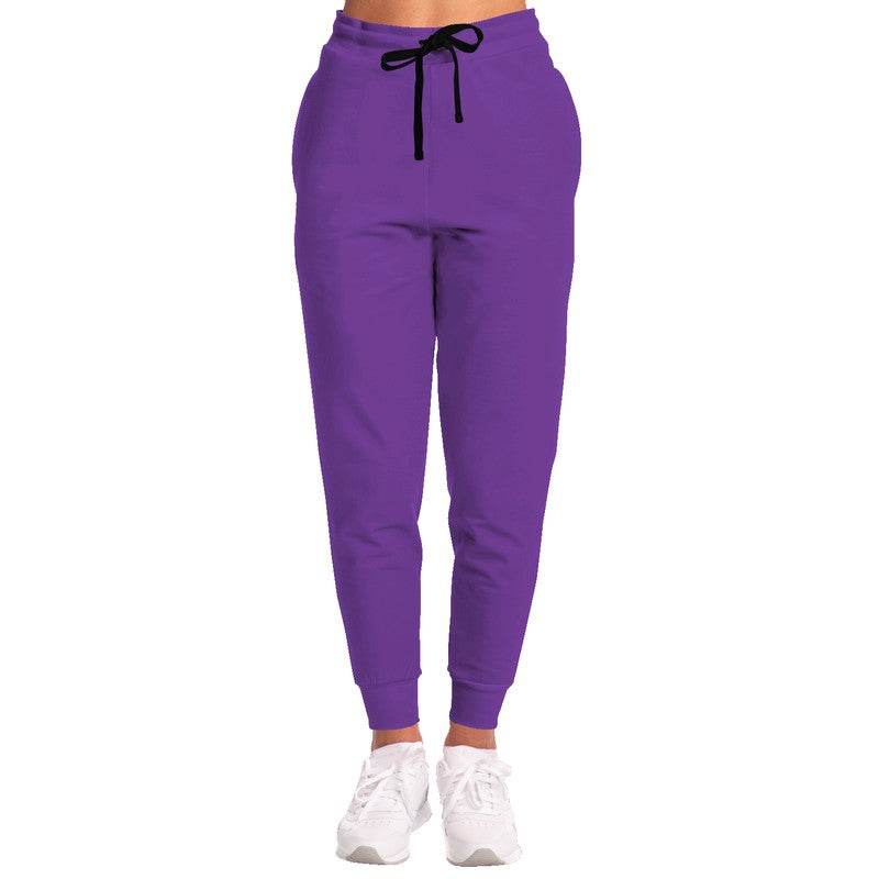 Purple Joggers (MPU3-BR-ME) - Woman Front