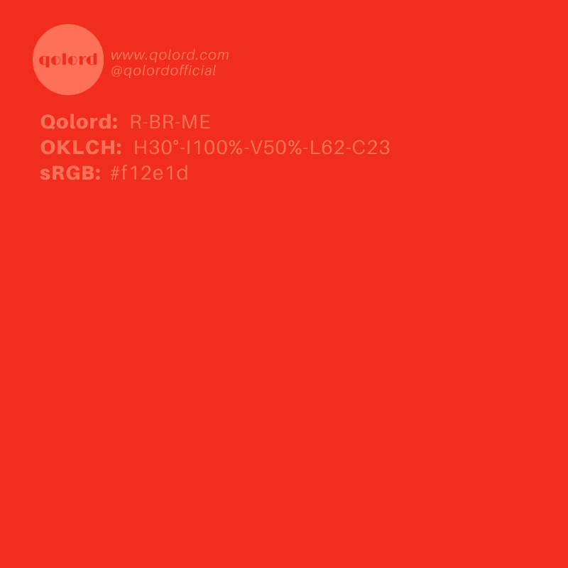 Bright Red | R-BR-ME