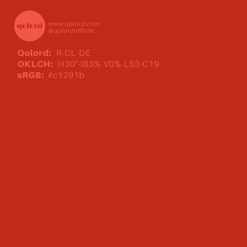 Deep Clear Red | R-CL-DE