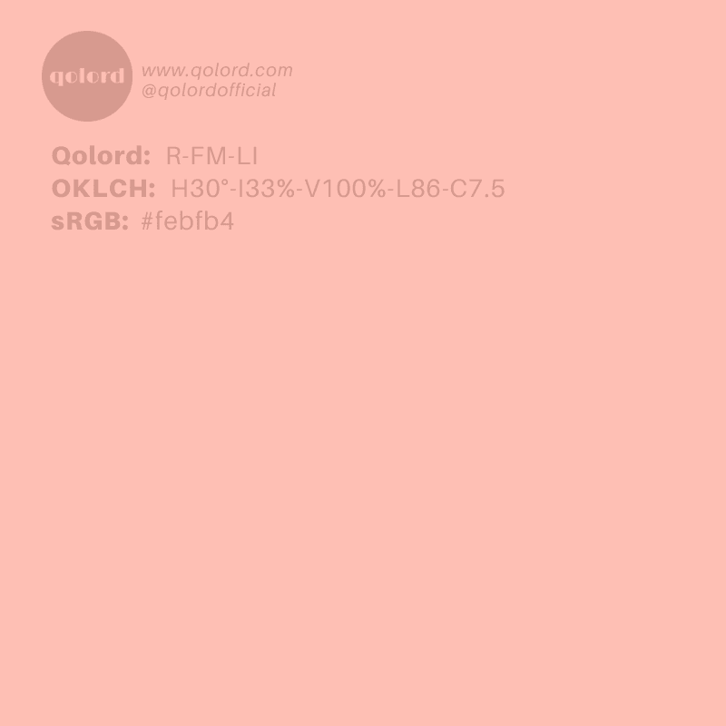 Light Fully-Muted Red | R-FM-LI