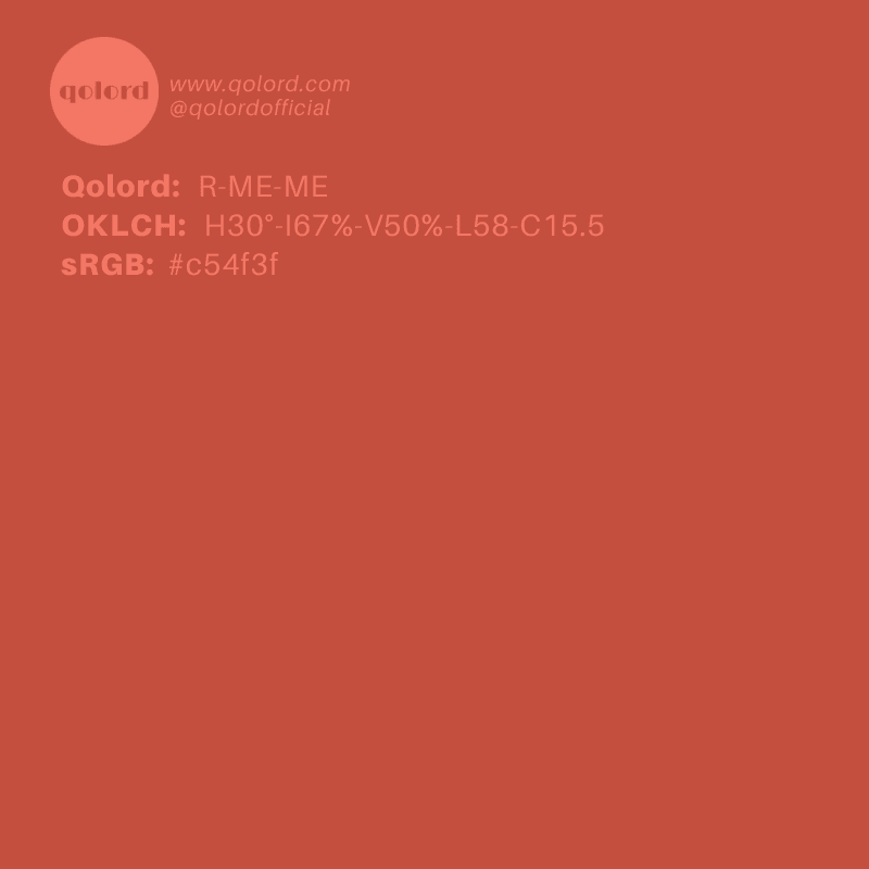 Medium Red | R-ME-ME