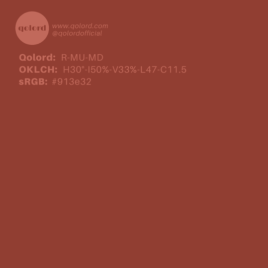 Medium-Dark Muted Red | R-MU-MD