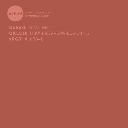 Medium Muted Red | R-MU-ME
