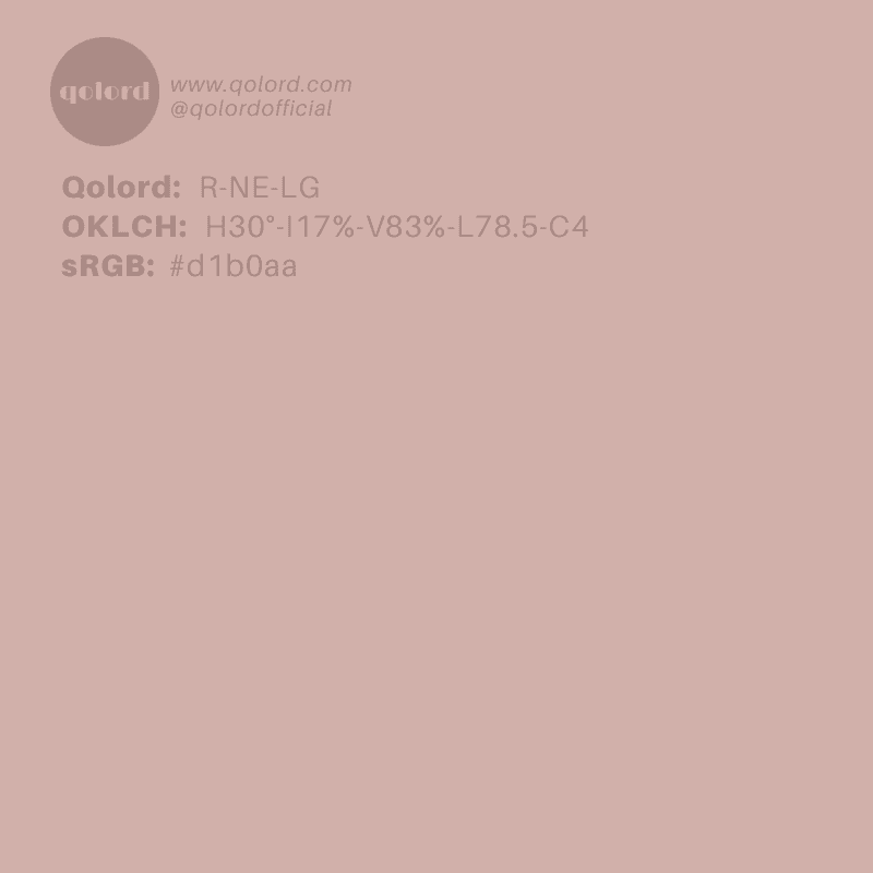 Lightened Neutral Red | R-NE-LG