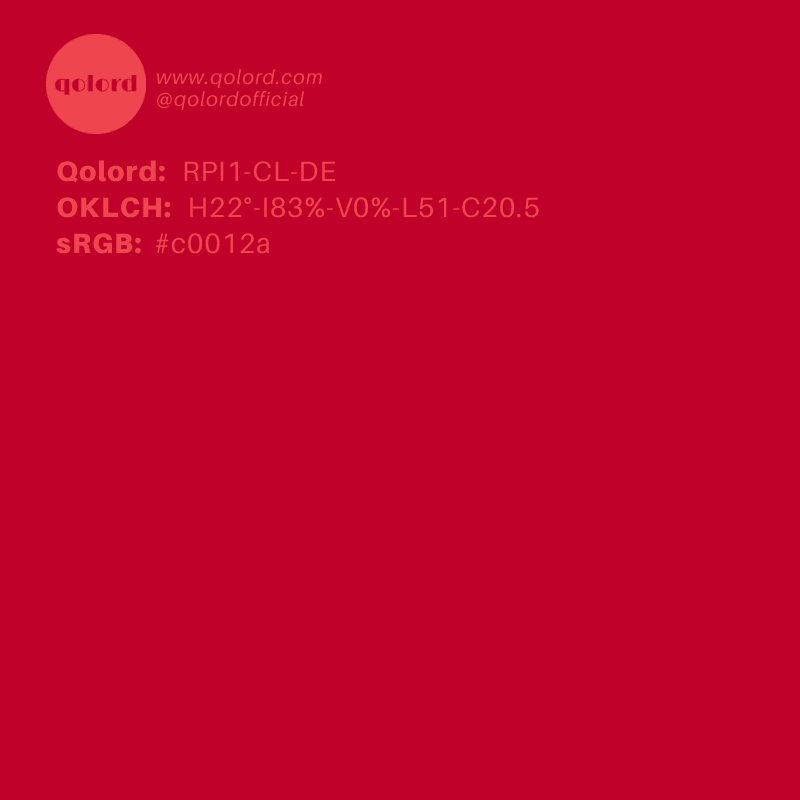 Deep Clear Red | RPI1-CL-DE