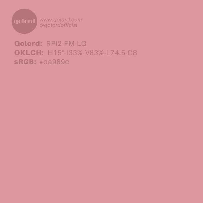 Lightened Fully-Muted Red | RPI2-FM-LG