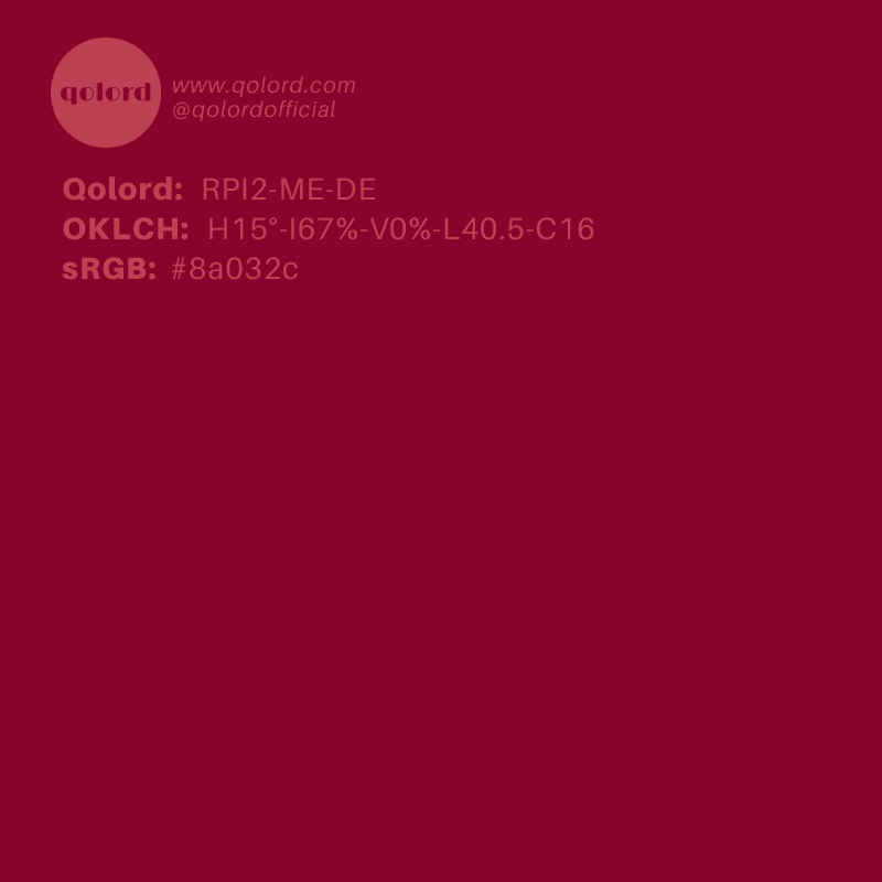 Deep Medium Red | RPI2-ME-DE