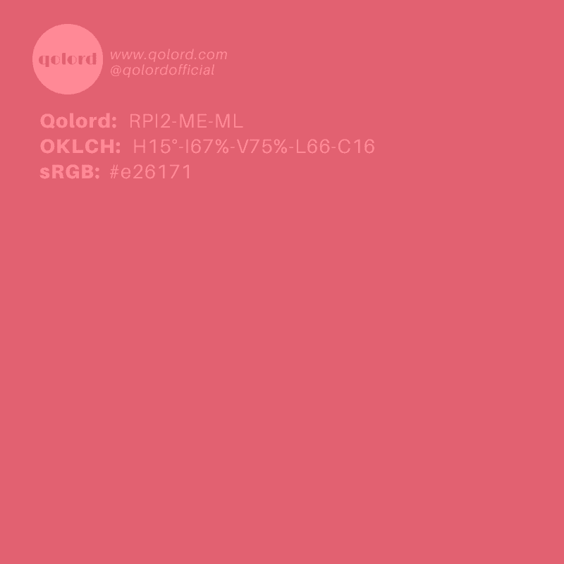Medium-Light Medium Red | RPI2-ME-ML