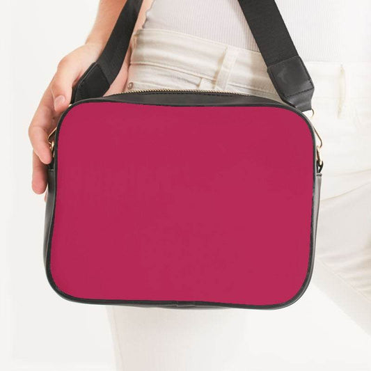 Raspberry Crossbody Bag (RPI3-CL-DE) - Woman Front CloseUp
