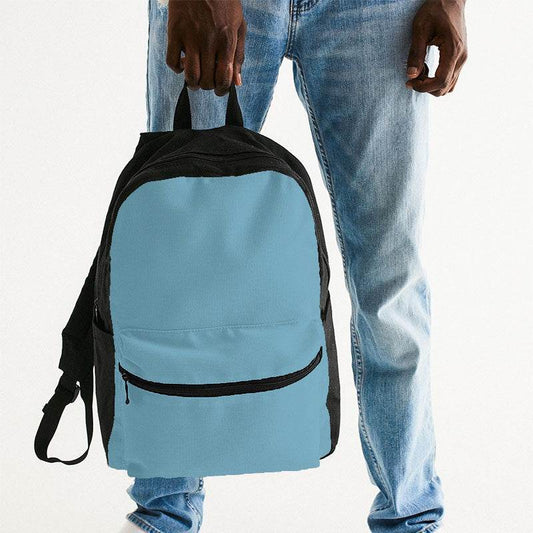 Raw Blue Canvas Backpack (BC2-MU-ML) - Man Holding