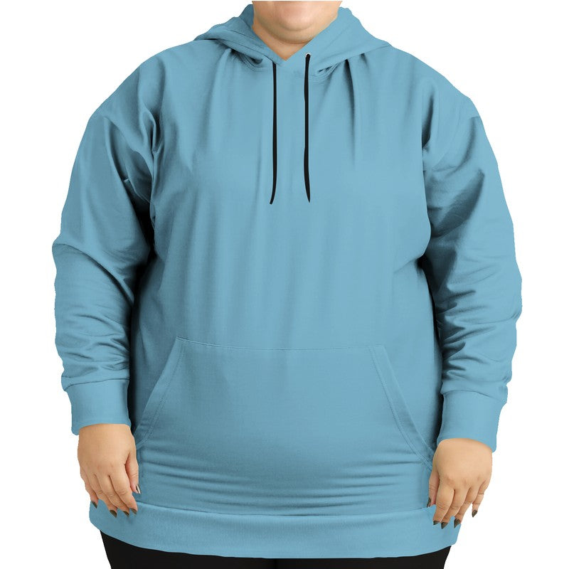 Raw Blue Hoodie PLUS (BC2-MU-ML) - Woman Front PLUS