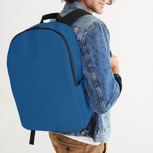 Raw Blue Waterproof Backpack (IB3-CL-DE) - Man CloseUp