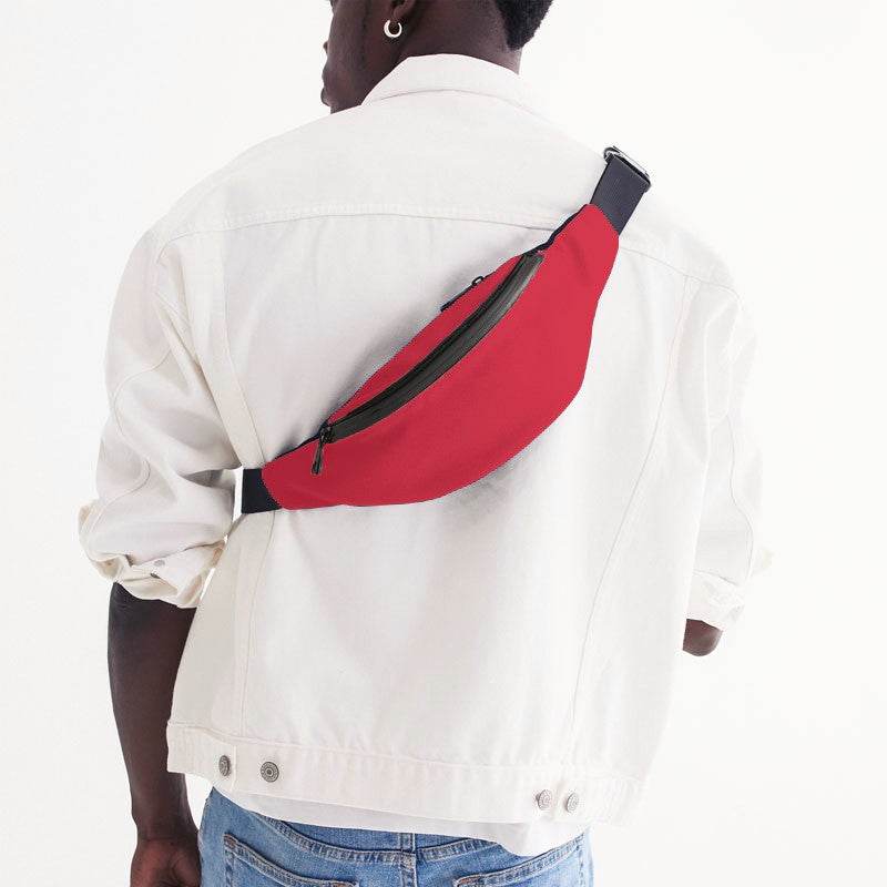 Red Belt Bag (RPI1-BR-ME) - Man Back