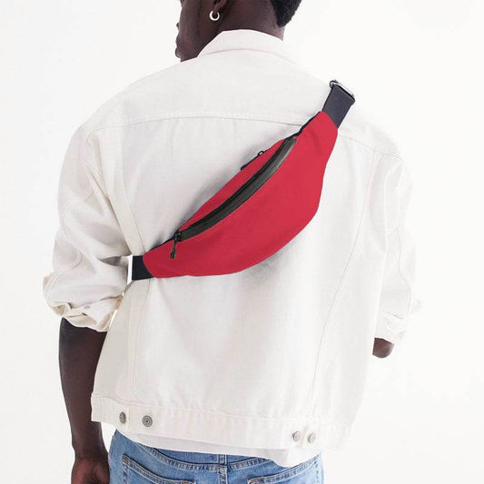Red Belt Bag (RPI1-BR-ME) - Man Back