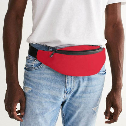 Red Belt Bag (RPI1-BR-ME) - Man Front CloseUp