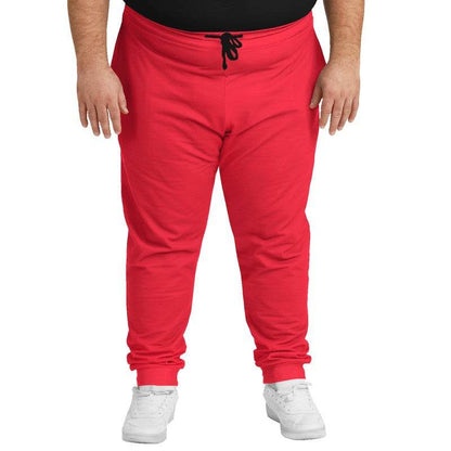 Red Joggers PLUS (RPI1-BR-ME) - Man Front PLUS