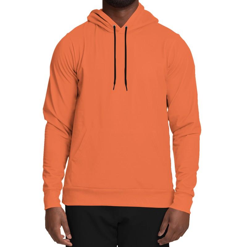 Red Orange Hoodie (C0M70Y80K0) - Man Front