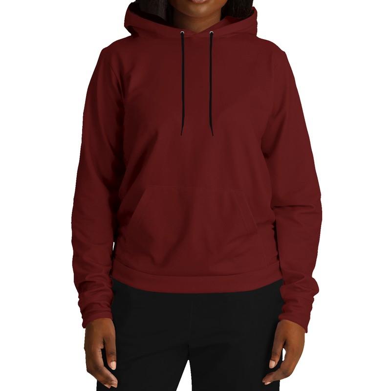 Red streetwear hoodie sale