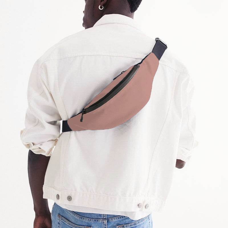 Rose Gold Belt Bag (R-FM-LG) - Man Back