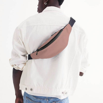 Rose Gold Belt Bag (R-FM-LG) - Man Back