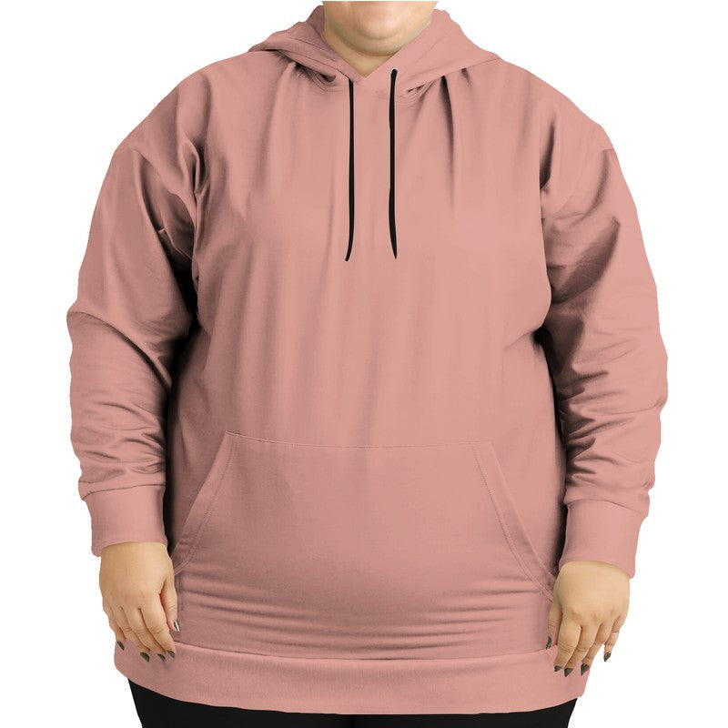Rose Gold Hoodie PLUS (R-FM-LG) - Woman Front PLUS
