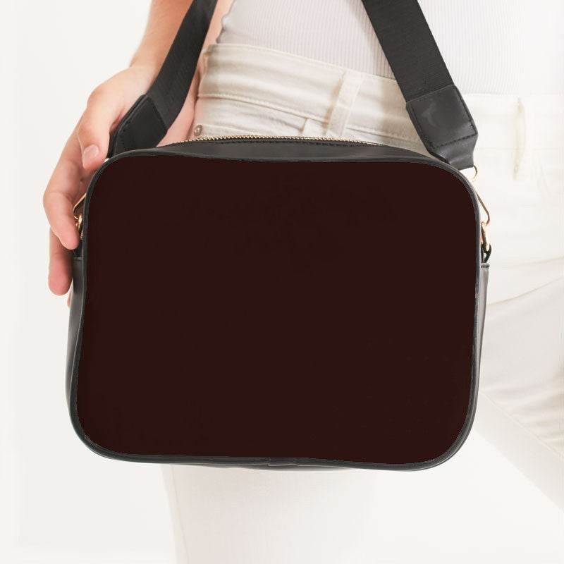 Rosewood Crossbody Bag (R-FM-DE) - Woman Front CloseUp