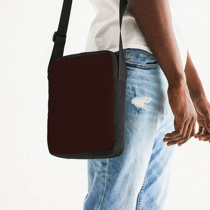 Rosewood Messenger Pouch (R-FM-DE) - Man Side CloseUp