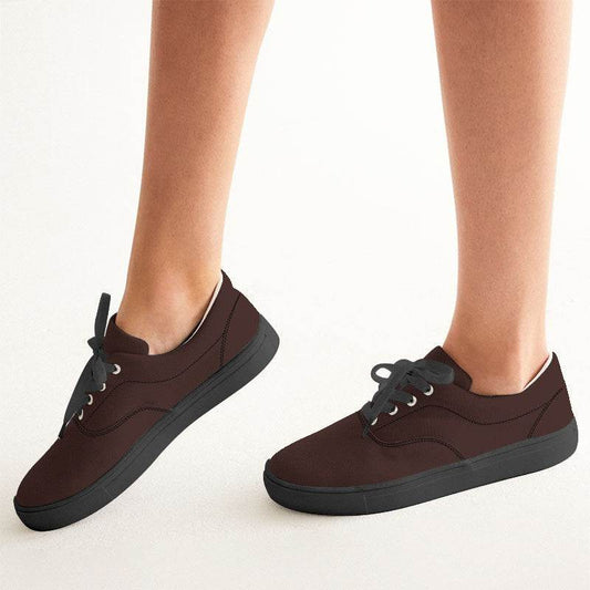 Rosewood Women's Canvas Sneakers (R-FM-DE) - Woman CloseUp