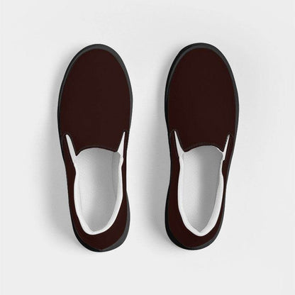 Rosewood Women's Slip-On Canvas Sneakers (R-FM-DE) - Top
