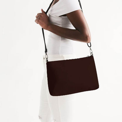 Rosewood Zip Pouch (R-FM-DE) - Side CloseUp