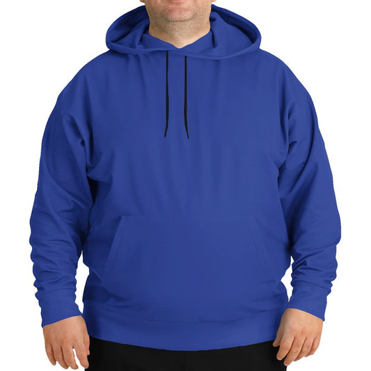Royal Blue Hoodie PLUS (I-BR-ME) - Man Front PLUS