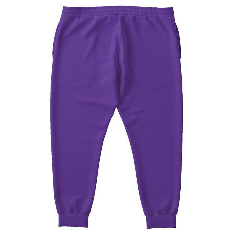 Royal Purple Joggers PLUS (PU-BR-ME) - Back PLUS