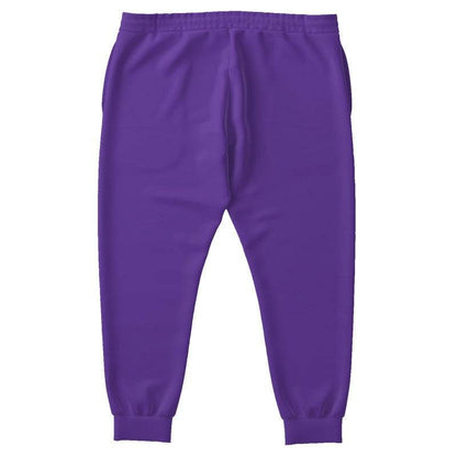 Royal Purple Joggers PLUS (PU-BR-ME) - Back PLUS