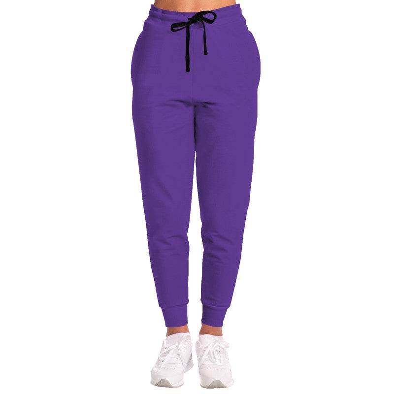 Royal Purple Joggers (PU-BR-ME) - Woman Front