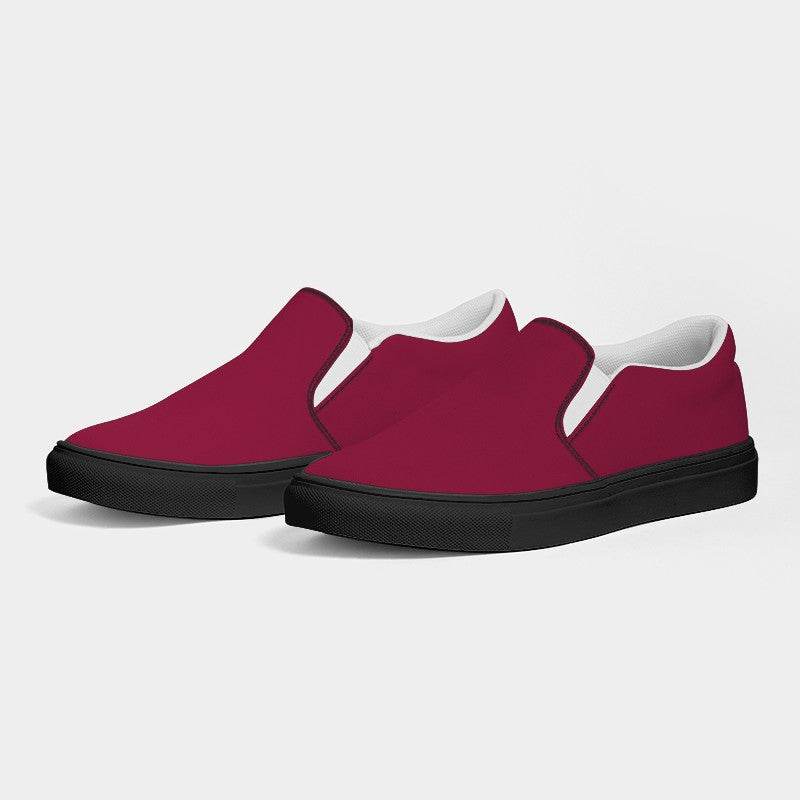Ruby Women's Slip-On Canvas Sneakers (RPI3-ME-DE) - Side 3