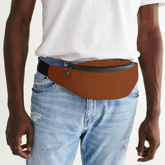 Rust Belt Bag (OR2-ME-DE) - Man Front CloseUp